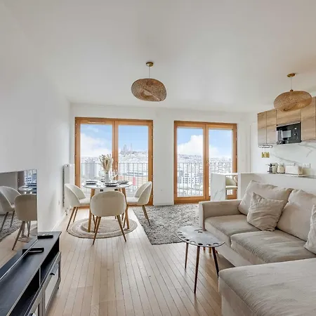 Cosy Flat - 1bdr 4p - View On The Sacre-coeur Appartamento Parigi